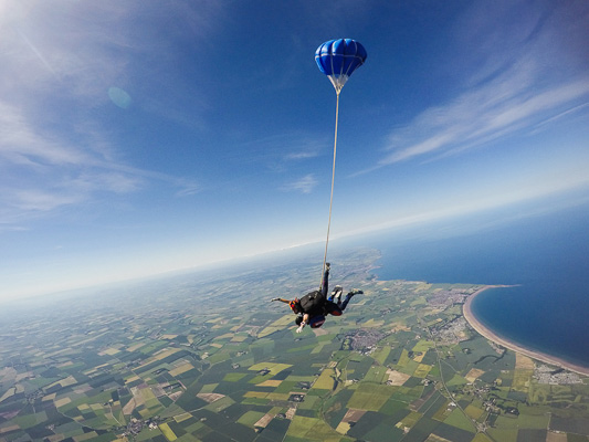 Skydive with a view