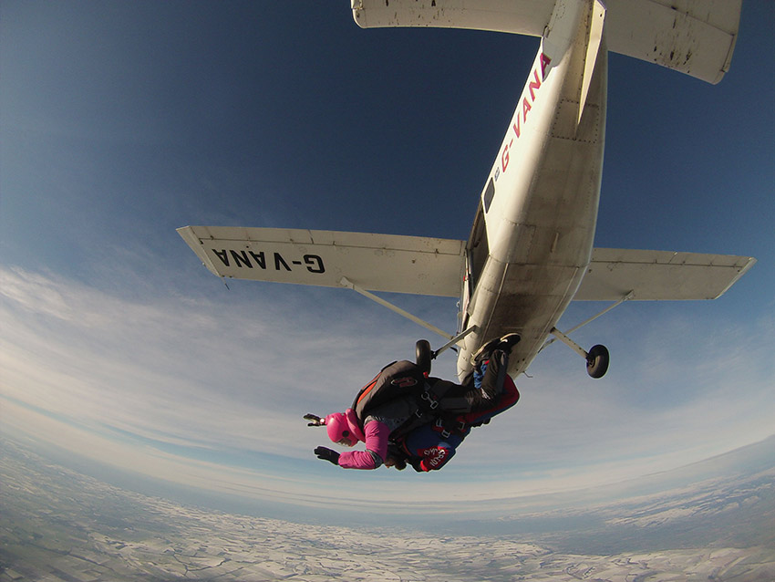 Winter Skydive